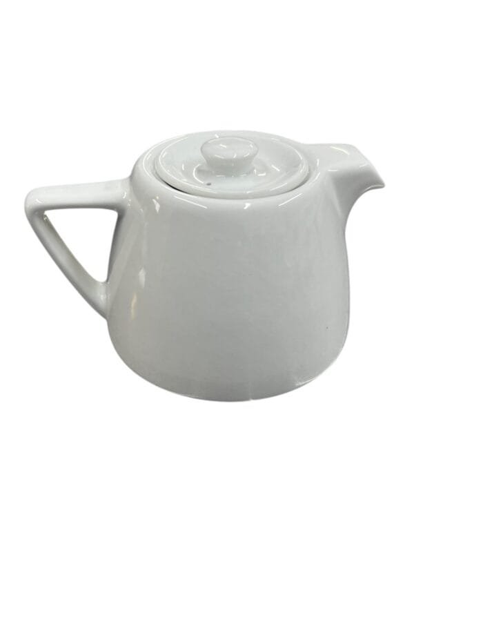 White Teapot- serves 2