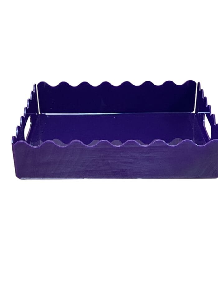 Purple Acrylic Food Display Tray - Image 2