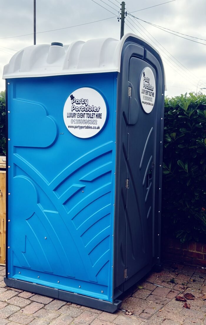 Blue Portable Toilet